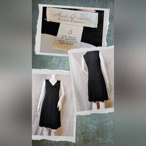 Mod-O-Doc Casual Elegance Black Dress